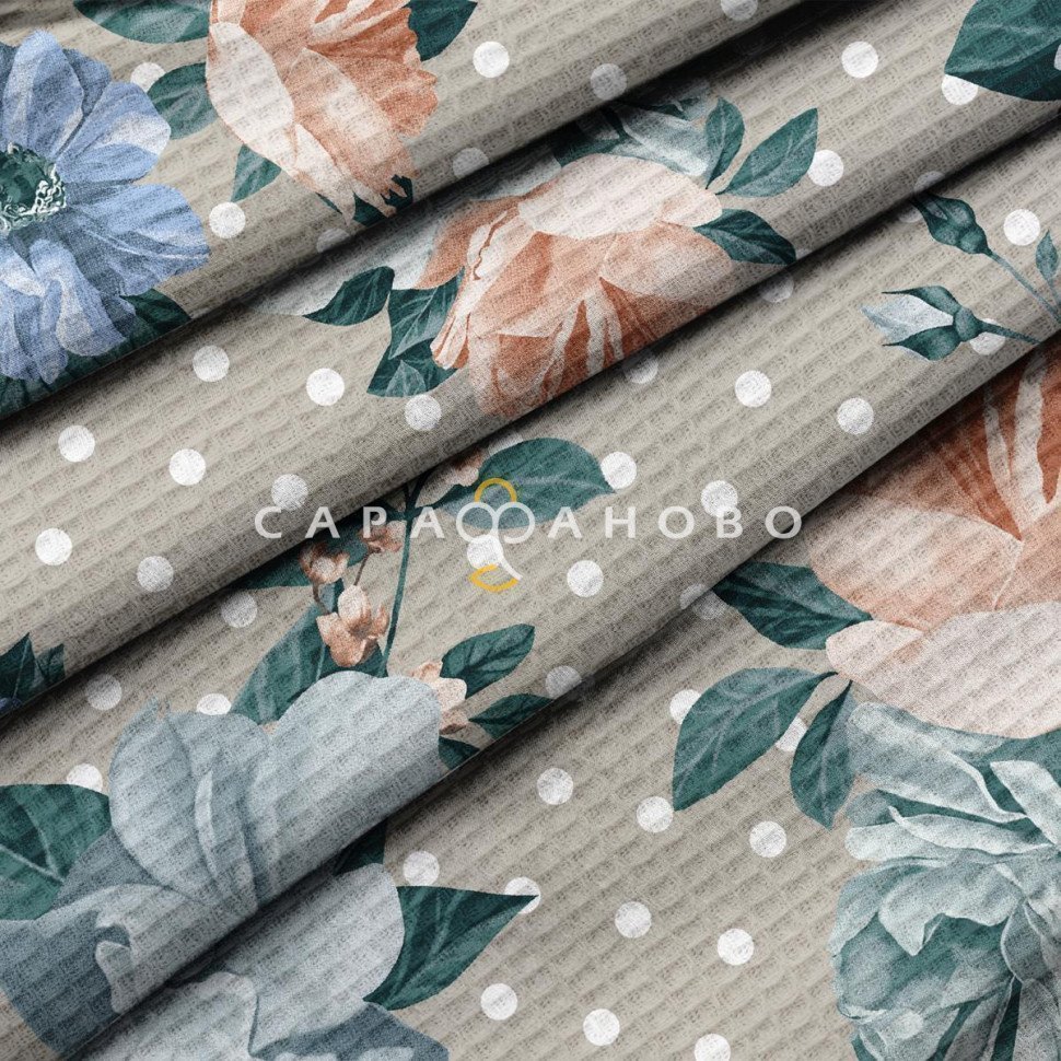 Полотенце вафельное Mia Cara 30389-1 Красотка