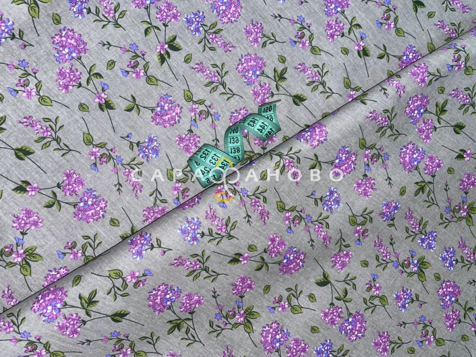 Ткань Бязь 150 см 120 гр рис 13077 вид 2