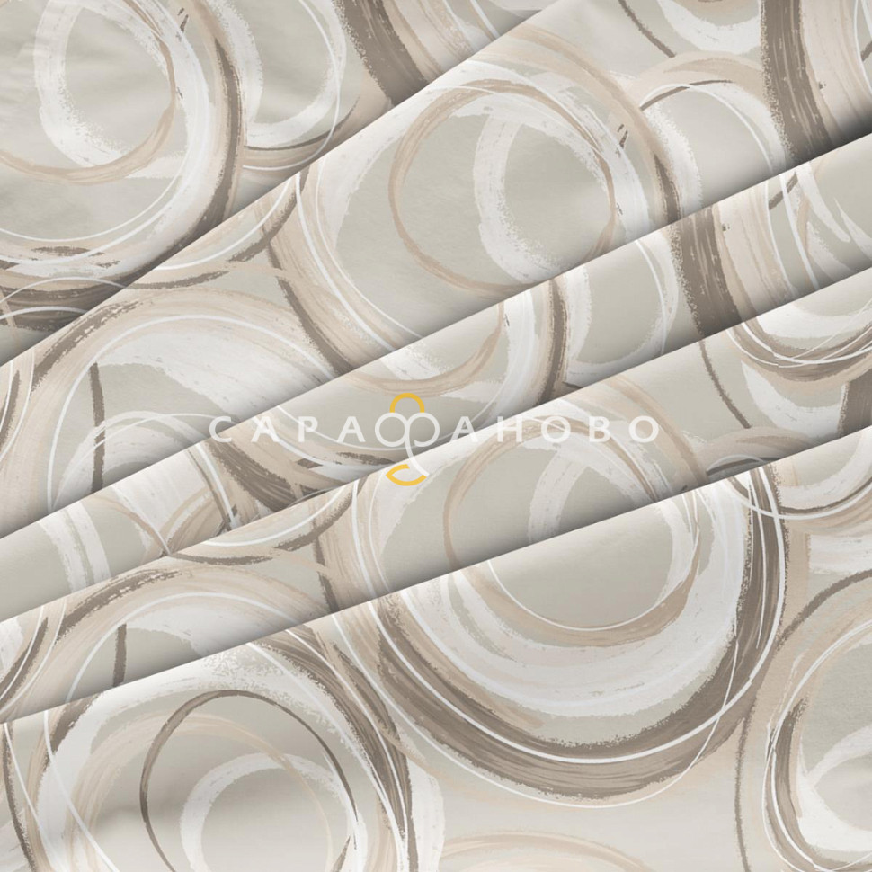 Ткань Бязь Премиум 220 см 142гр набивная арт 34 рис 50175-1