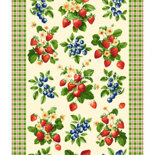 Полотно вафельное 50 см 175 гр  наб рис 29439-1 