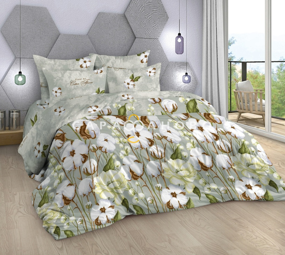 Ткань Поплин 220 см рис. Нега 13497/1