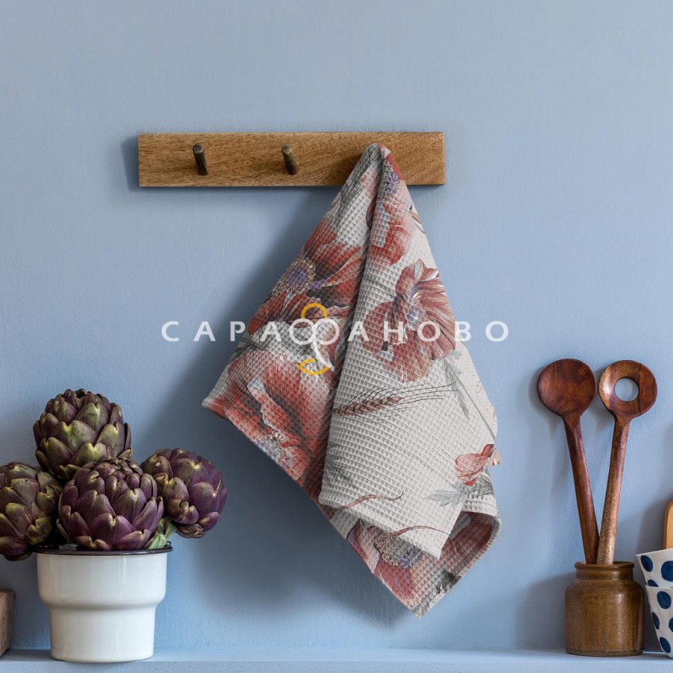 Полотенце вафельное Mia Cara 30387-1 Иллюзия