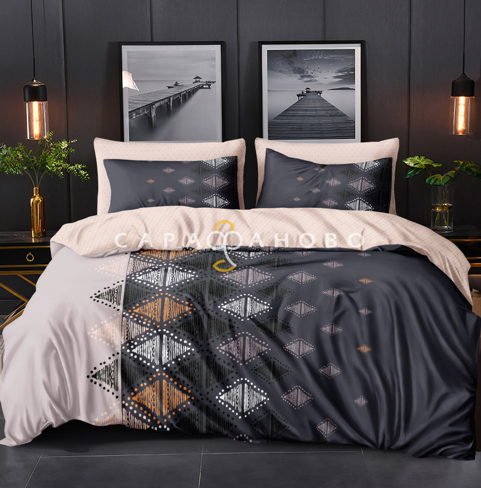 Ткань Поплин 220 см 115 гр А+В рис 1377