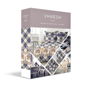КПБ  Унисон Бязь 12056-1 Агата