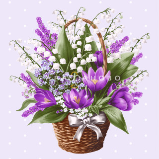 Полотно вафельное 50 см 175 гр  наб рис 29493-1 