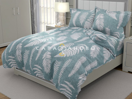 Ткань поплин 220 См. 105 гр Папоротник Рис. 28258/1 Основа