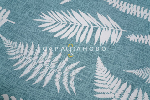 Ткань поплин 220 См. 105 гр Папоротник Рис. 28258/1 Основа