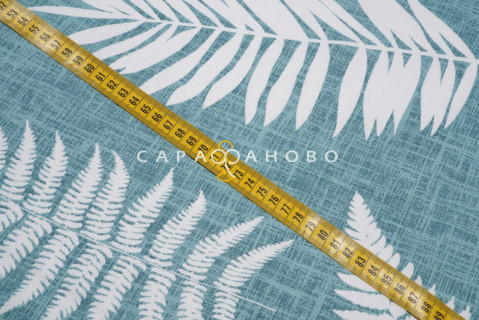 Ткань поплин 220 См. 105 гр Папоротник Рис. 28258/1 Основа