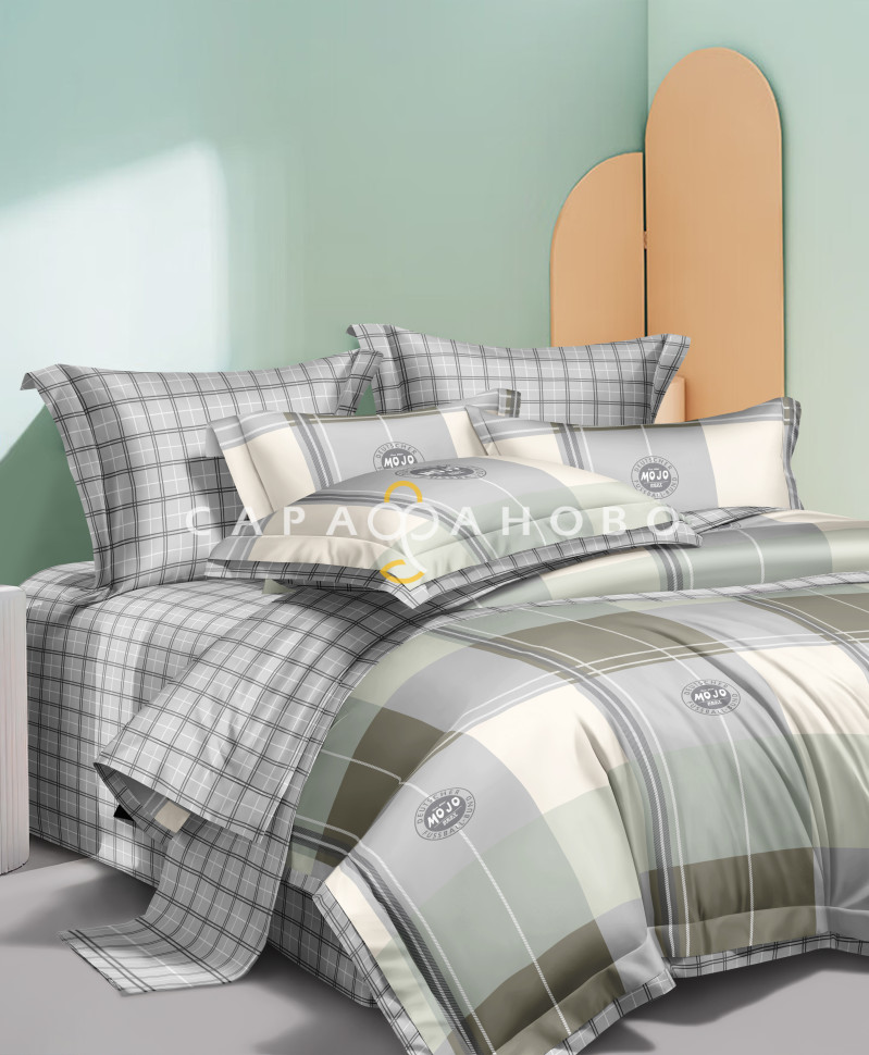 Ткань Сатин Твил набивной 235 см. 115гр. А+В рис.83