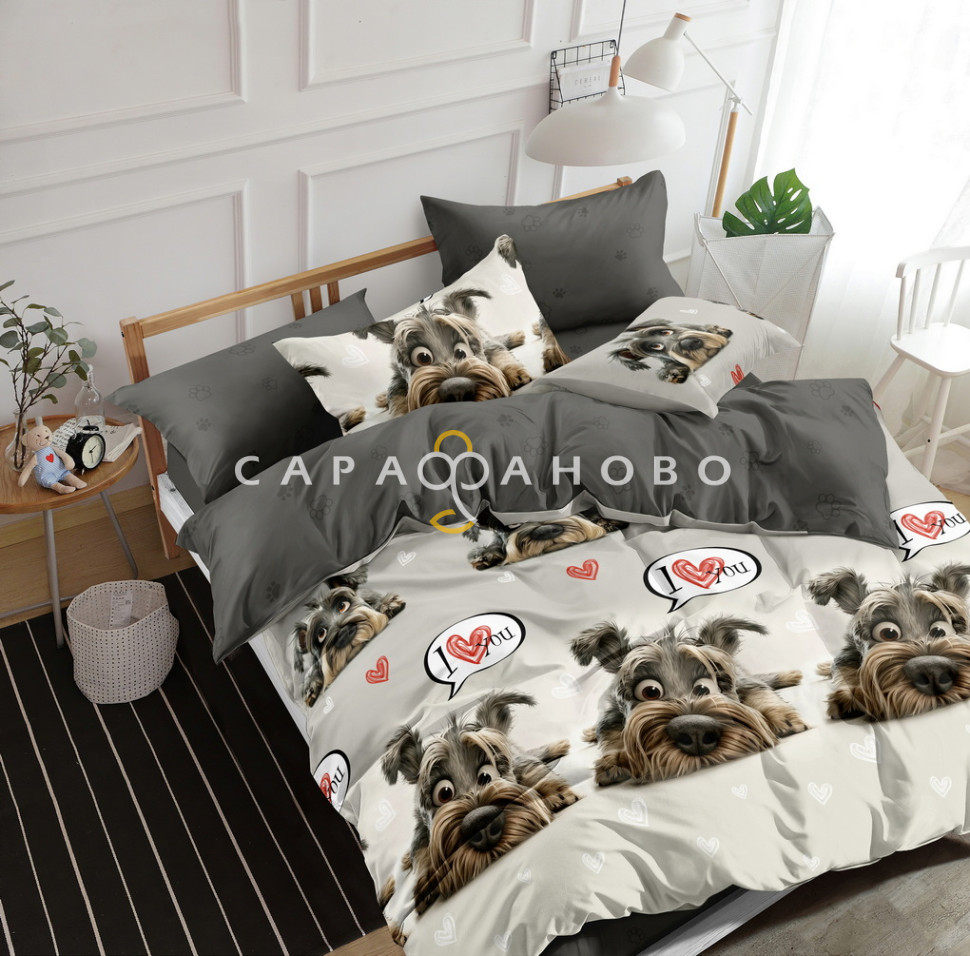 Ткань Поплин 220 см 115 гр А+В рис 1701