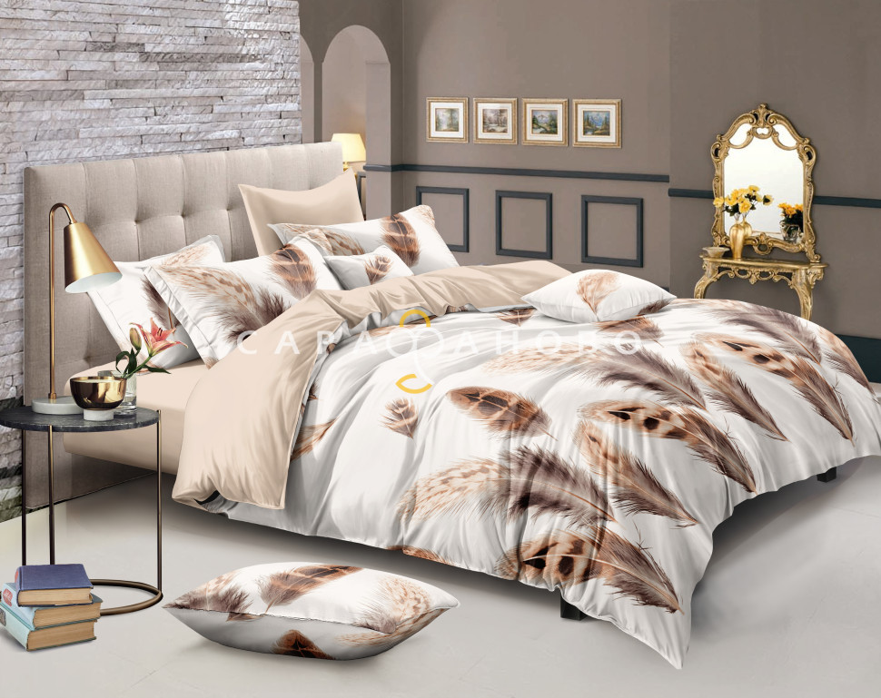 Ткань Сатин Твил набивной 235 см. 115гр. А рис. 107