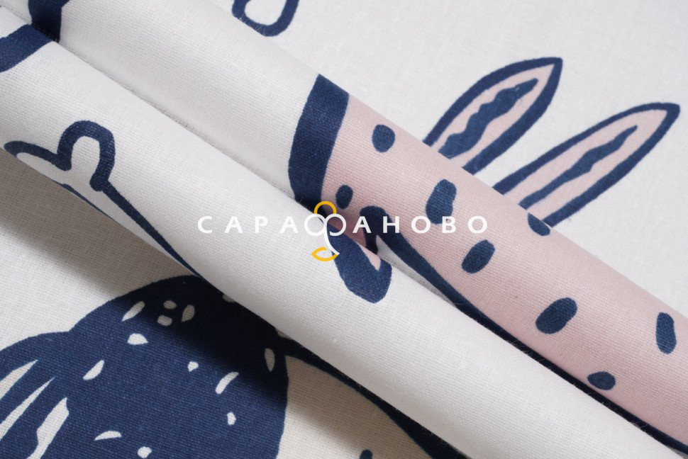 Ткань Бязь 150 см Детская рис Pet dogs 10308 вид 1