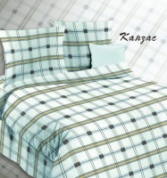 Ткань бязь 220 см "Канзас" рис 3775 вид 1, миниатюра 1