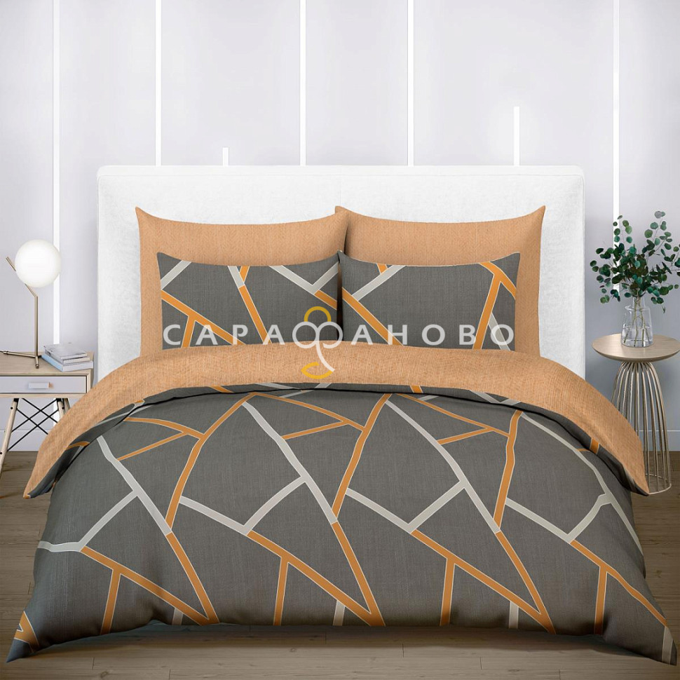 Ткань Бязь Премиум 220 см 142гр набивная арт 34 рис 50199-1