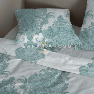 Ткань Перкаль 220 см 110 гр рис 72049 вид 2 "Аурелия"  