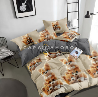 Ткань Поплин 220 см 115 гр А+В рис 1579