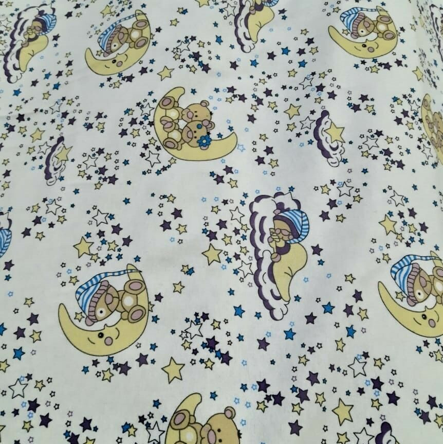 Фланель набивная шир.150 см, пл. 170 г/м2
