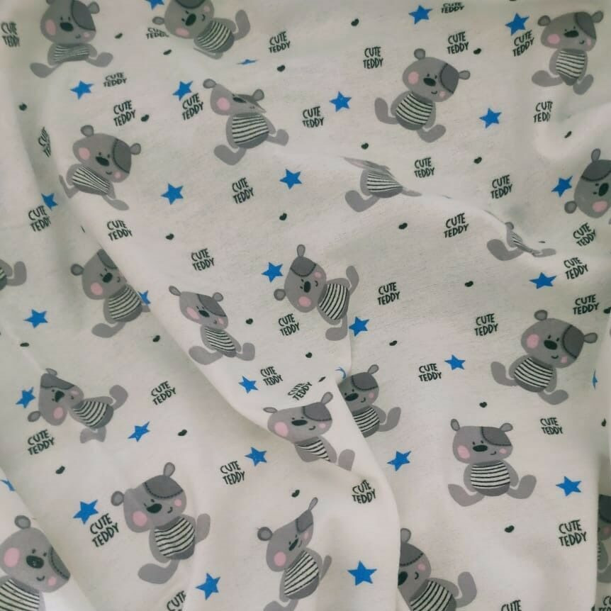 Фланель набивная шир.150 см, пл. 170 г/м2