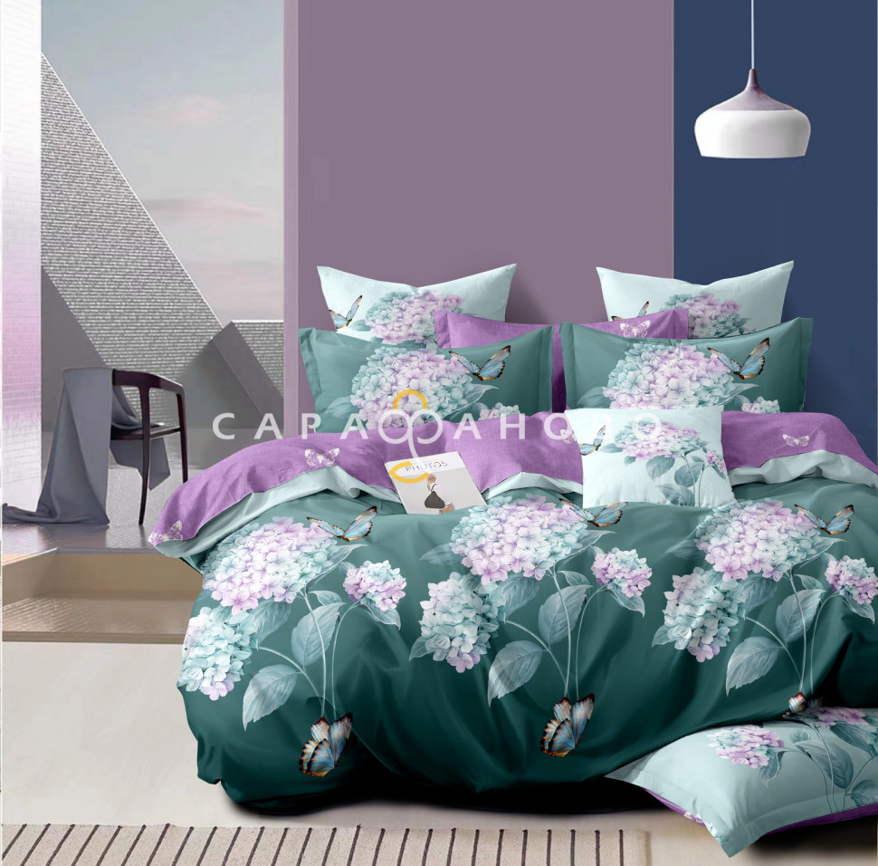 Ткань Поплин 220 см 115 гр А+В рис 1353