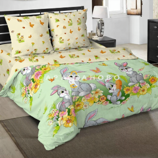 Ткань Поплин 150 см рис. 12616-1 Степашка (компаньон)