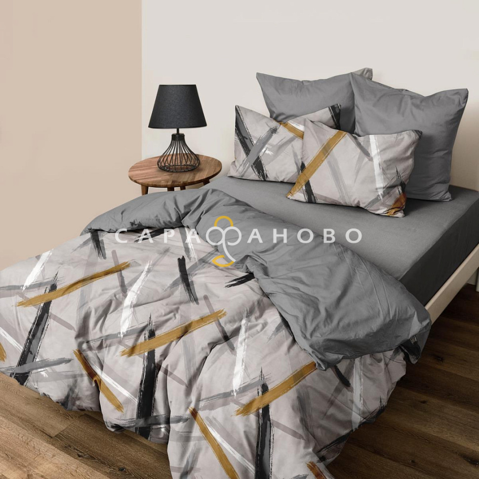 Ткань Бязь Премиум 220 см 142гр набивная арт 34 рис 50262-1