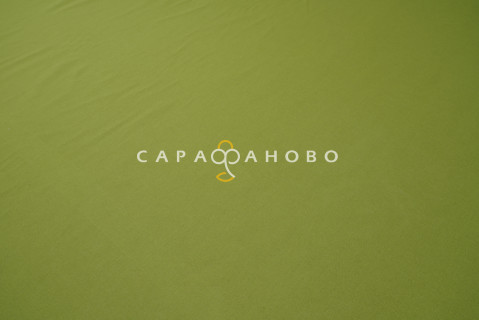 Ткань Полулён гл/к 150 см 140 гр рис 70056 Зеленый