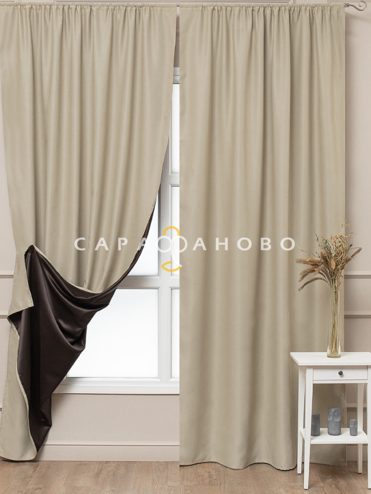 Однотонный блэкаут WJ Milan-02/280 P BL 2st