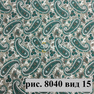Ткань Бязь 150 см Плательная Коллекция рис 8040 вид 15