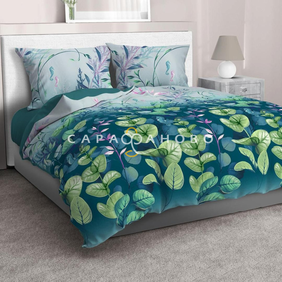 Ткань Бязь Премиум 220 см 142гр набивная арт 34 рис 50266-1