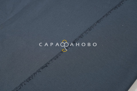 Ткань Саржа 150 см 240 гр №306 Темно-серый с ВО