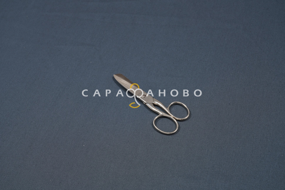 Ткань Саржа 150 см 240 гр №306 Темно-серый с ВО
