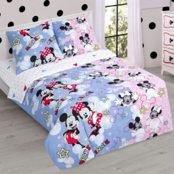 Ткань Бязь детская 150 см рис. 12731-1 Мини вечеринка (компаньон)