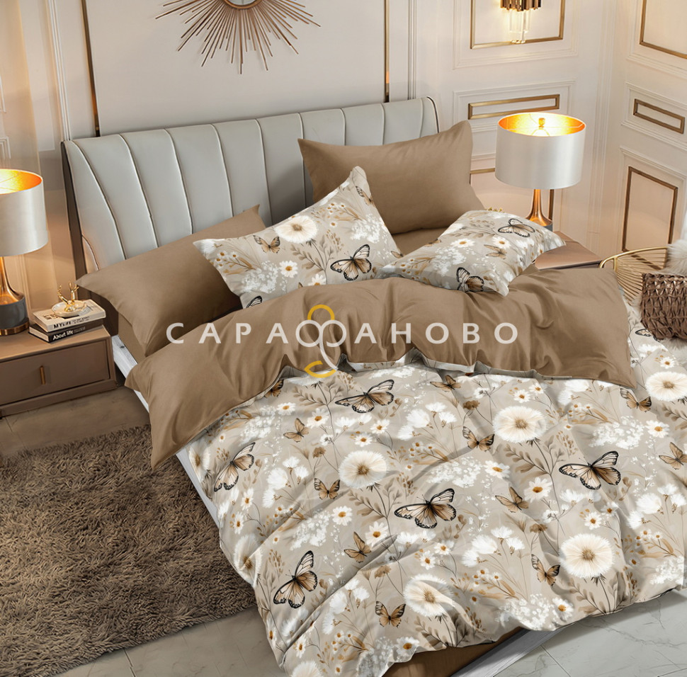 Ткань Поплин 220 см 115 гр А+В рис 1697