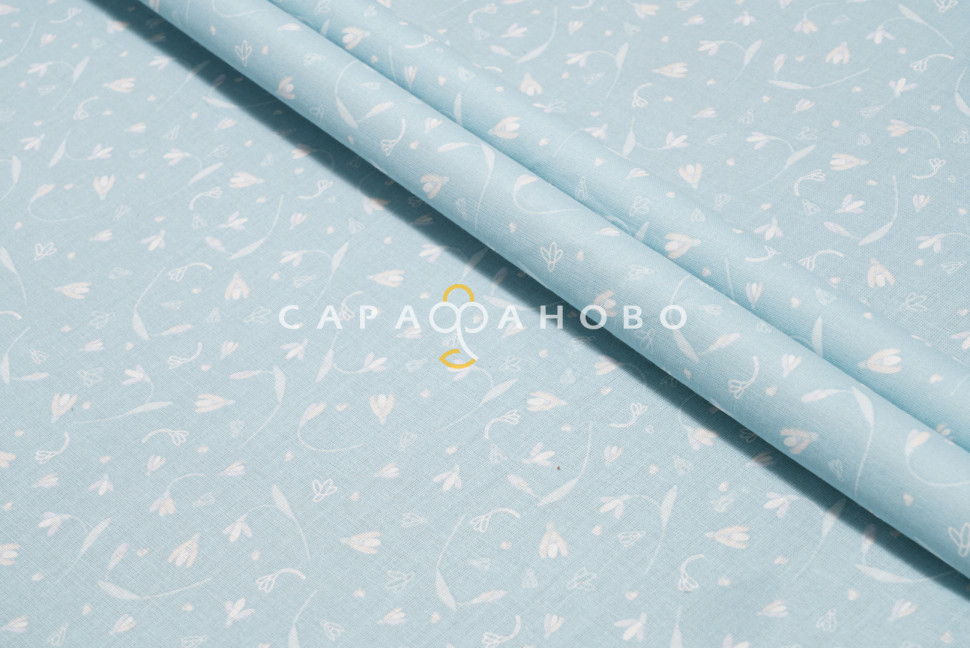 Ткань Ситец 95 см рис 21648-1 (На отрез)
