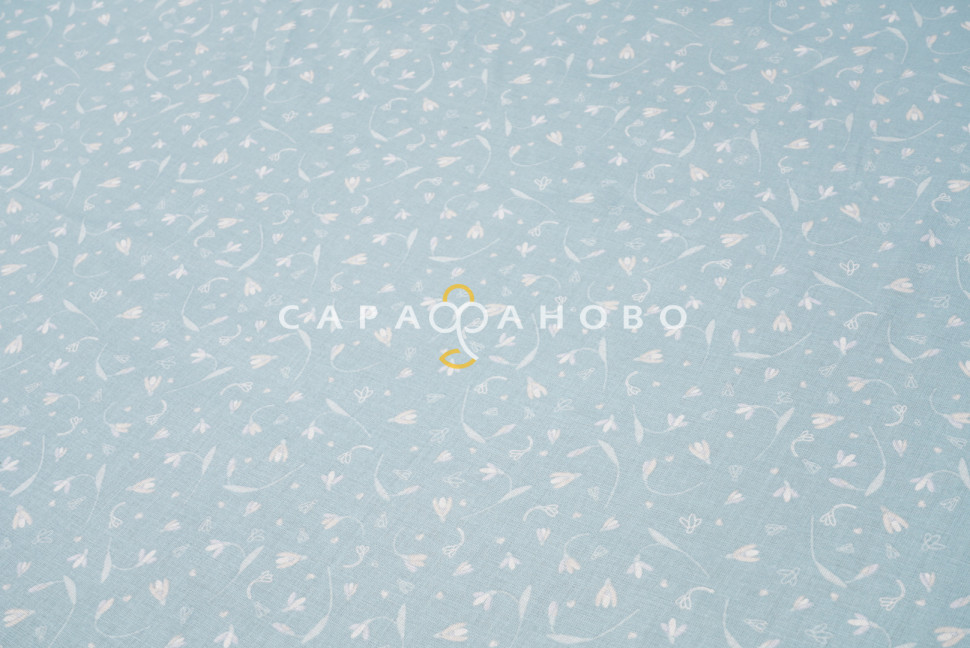 Ткань Ситец 95 см рис 21648-1 (На отрез)