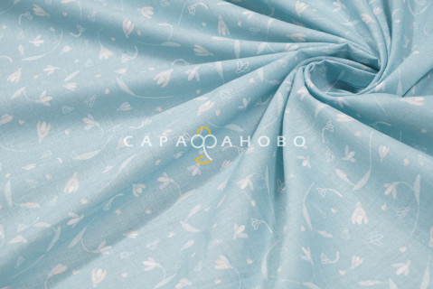 Ткань Ситец 95 см рис 21648-1 (На отрез)