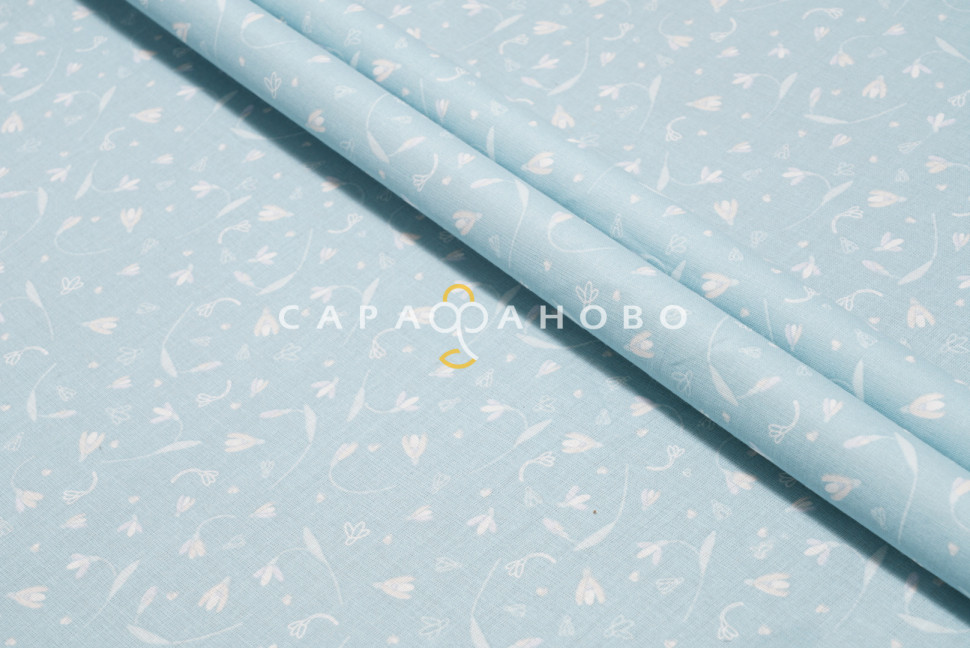 Ткань Ситец 95 см рис 21648-1 (На отрез)