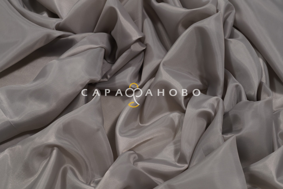 Ткань Таффета подкладочная 190Т Светло-серая