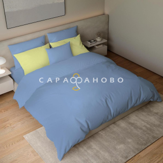 Перкаль 220 см гладкокрашеный арт. 239 86007-7 голубой АКй арт. 239 86006-13 пепельный АК 1