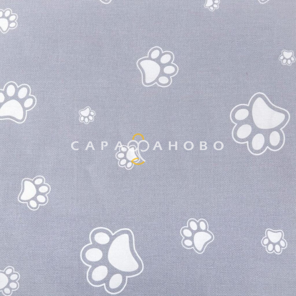 Ткань Поплин 220 см 115 гр Пушистый патруль рис. 13366-1