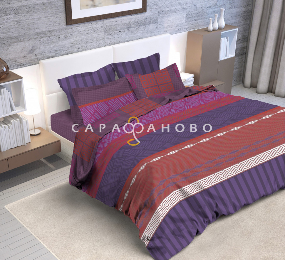 Ткань Бязь 220 см 120 г/м2 рис 6055 вид 1