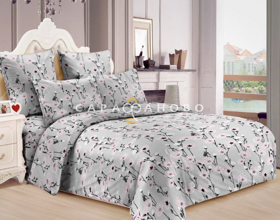 Ткань Бязь 220 см 125 г/м2 рис ПТ 110 А