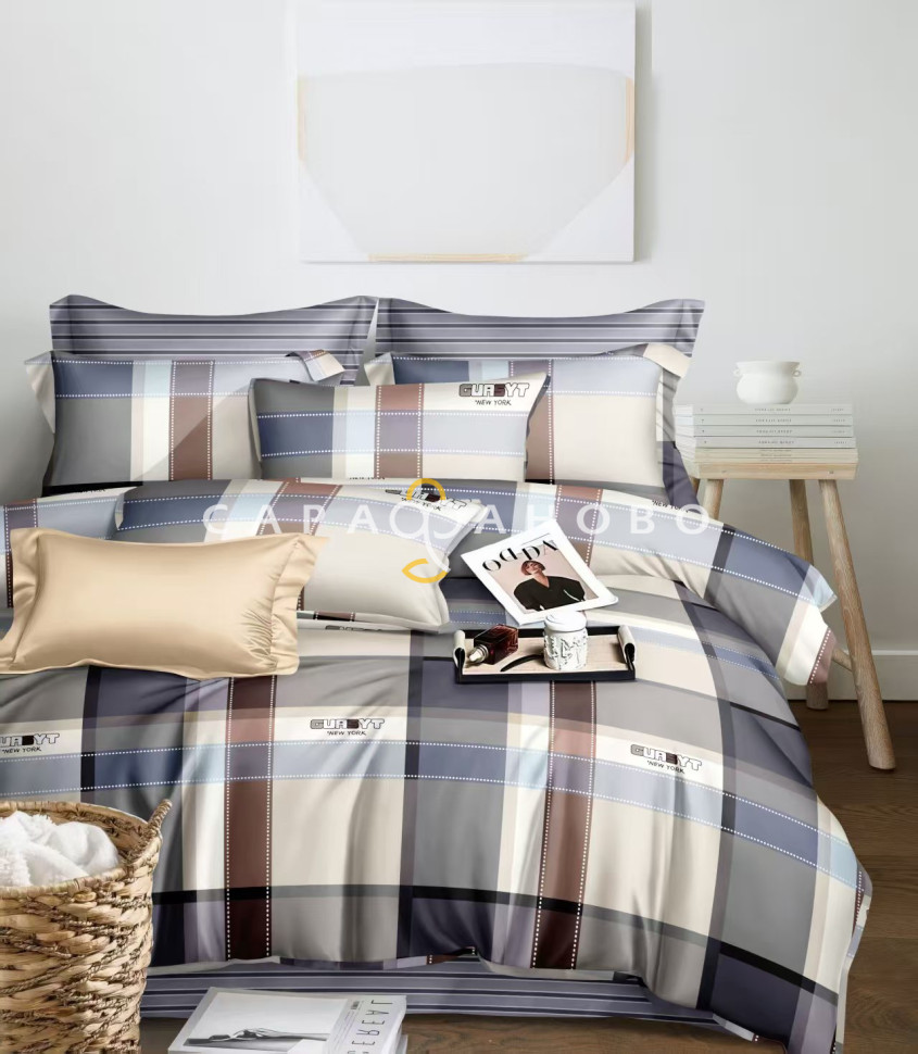 Ткань Сатин Твил набивной 235 см. 115гр. А+В рис.81