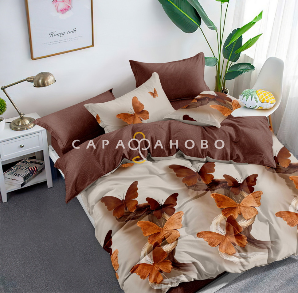 Ткань Поплин 220 см 115 гр А+В рис 1695