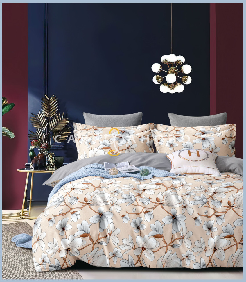 Ткань Сатин Твил набивной 235 см. 115гр. А рис. 111