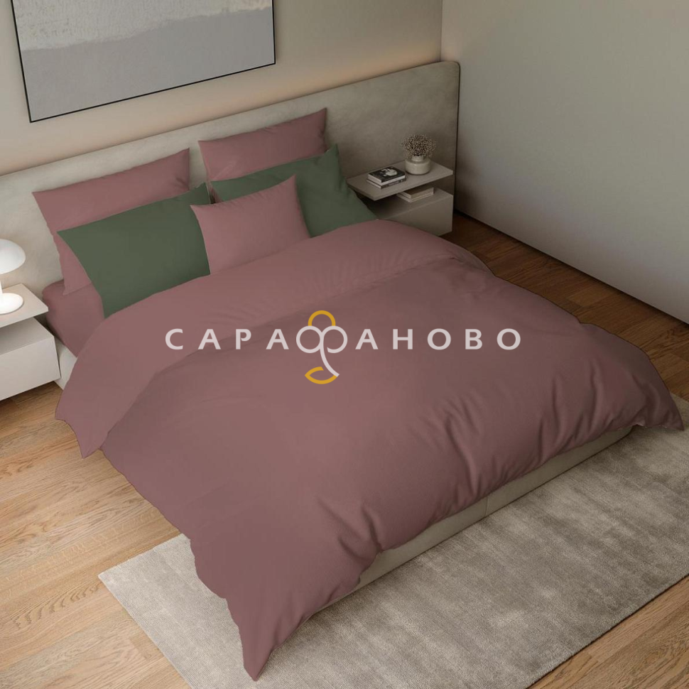 Перкаль 220 см гладкокрашеный арт. 239 86014-4 сухая роза АК
