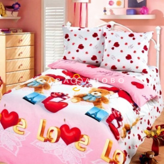 Ткань Бязь 220 см "Сюрприз" рис 11295-1