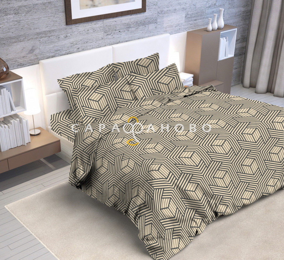 Ткань Бязь 220 см 120 г/м2 рис 6054 вид 1