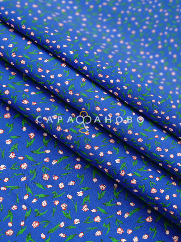 Ткань Перкаль 150 см 124гр рис 21213-3