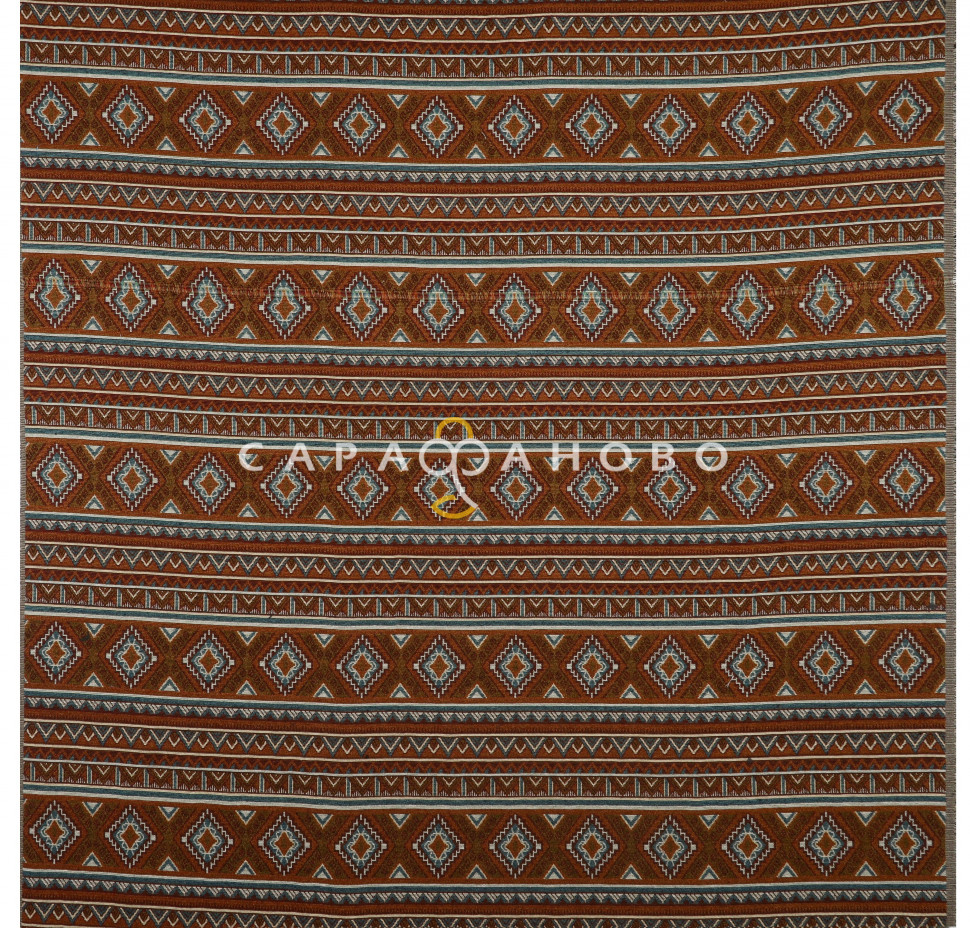 Ткань Гобелен жаккард 150 см рис KS34